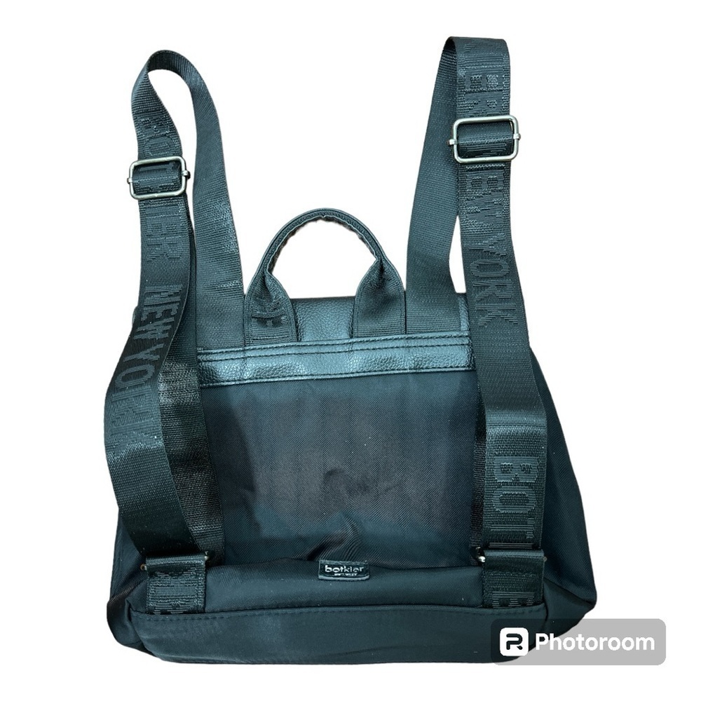 Botkier Trigger Nylon Backpack Black Mini - image 2
